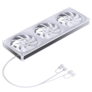 JONSBO ZA-360W/WR WHITE - ARGB Fan Case