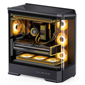 Jonsbo D400 Black - Mid-Tower Case