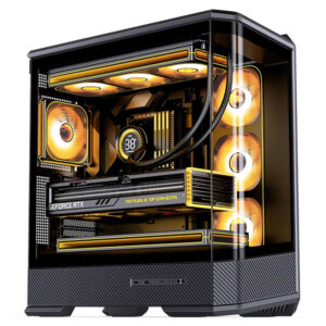 Jonsbo D400 Black - Mid-Tower Case