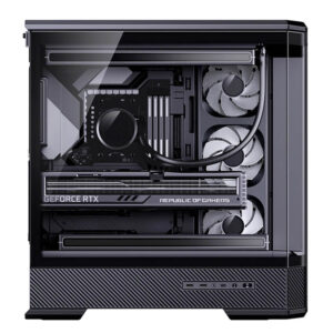 Jonsbo D400 Black - Mid-Tower Case
