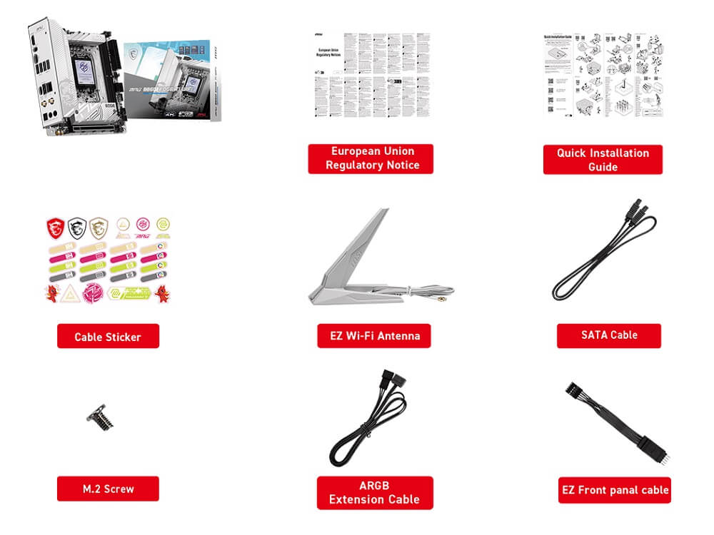 MSI MPG B860I EDGE TI WIFI - Socket 1851
