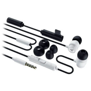 Razer Hammerhead V3 White Edition - Wired Gaming Earbuds