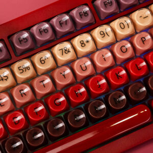 Veekos K75 Wine Red - Gaming Mechanical Keyboard