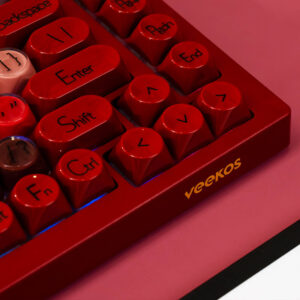 Veekos K75 Wine Red - Gaming Mechanical Keyboard
