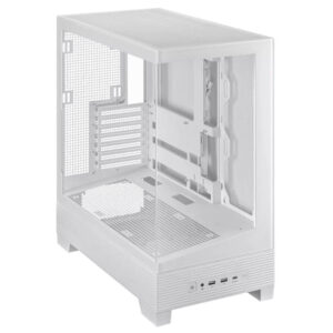 ASUS A31 White - Mid-Tower Case support for hidden-connector motherboards