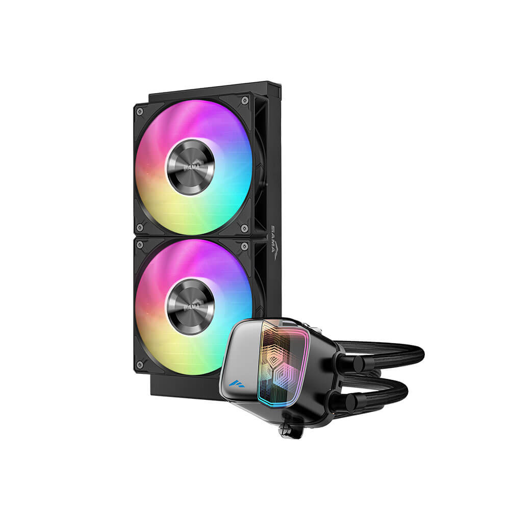 SAMA L70 240BK 240MM BLACK H1 SAMA L70 240BK BLACK - 240mm Liquid Cooler - Ảnh 2
