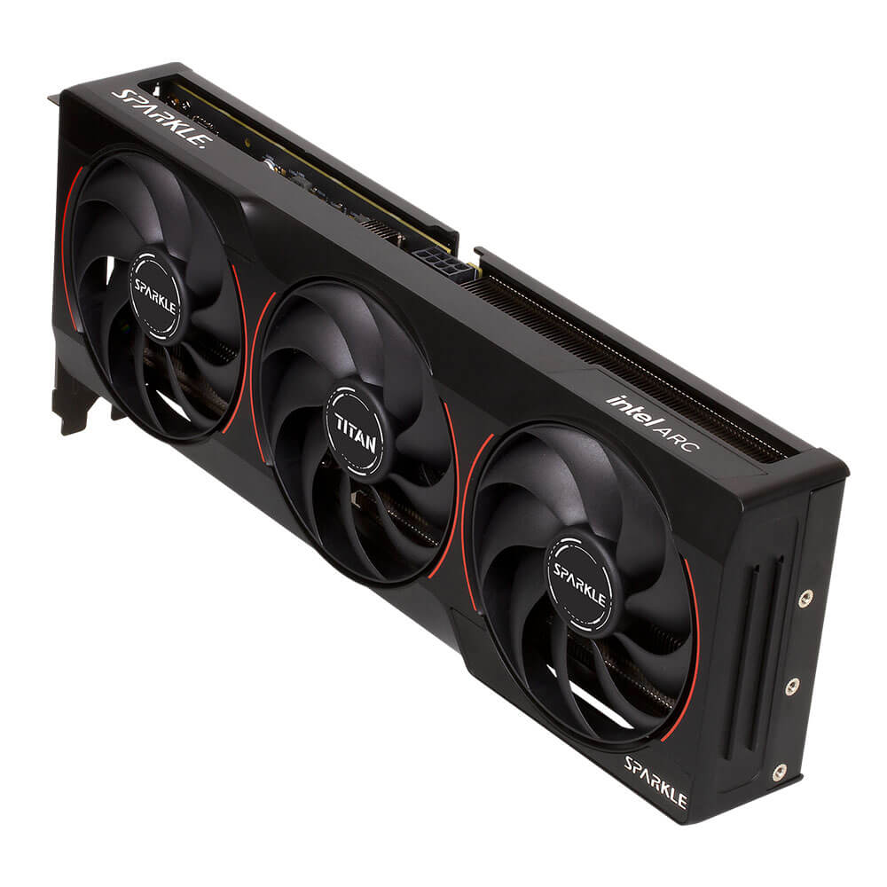 SPARKLE Intel Arc B580 TITAN Nox OC H3 SPARKLE Intel® Arc™ B580 TITAN Nox OC - 12GB GDDR6 - Ảnh 3