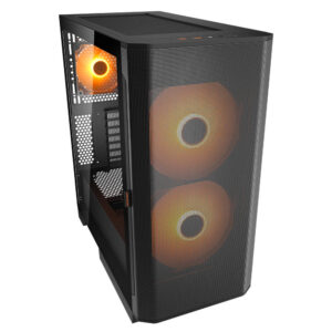 Cougar Airface Flo RGB Black - Mid-Tower Case