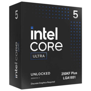 Intel Core Ultra 5 250KF Plus - 18C/18T - 30MB Cache - Upto 5.3 GHz - Socket 1851