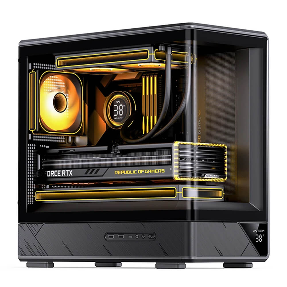 JONSBO D200 Black H1 Jonsbo D200 Black - Micro-ATX Case