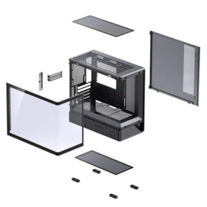 JONSBO D200 Black H7 Jonsbo D200 Black - Micro-ATX Case