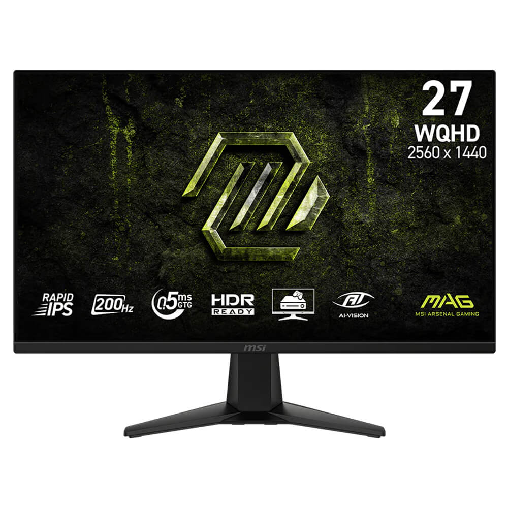 MSI MAG 275QF E20 H1 MSI MAG 275QF E20 - 27 inch WQHD Rapid IPS | 200Hz | 0.5ms | Gaming Monitor