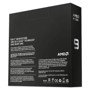 AMD Ryzen™ 9 9950X3D2 Dual Edition - 16C/32T Upto 5.6Ghz (Không Kèm Fan)