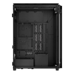 Corsair iCUE LINK 9000D AIRFLOW TG Super-Tower Black - Full-Tower SSI-EEB Case