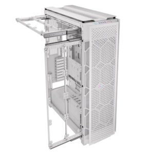 Corsair iCUE LINK 9000D AIRFLOW TG Super-Tower White - Full-Tower SSI-EEB Case
