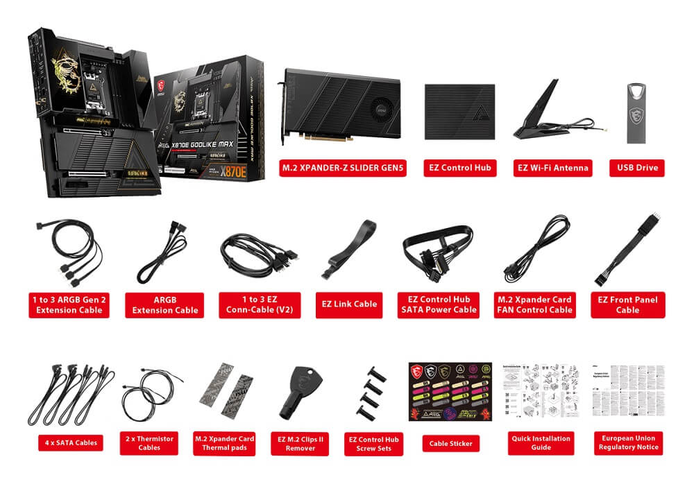 MSI MEG X870E GODLIKE MAX - Socket AM5