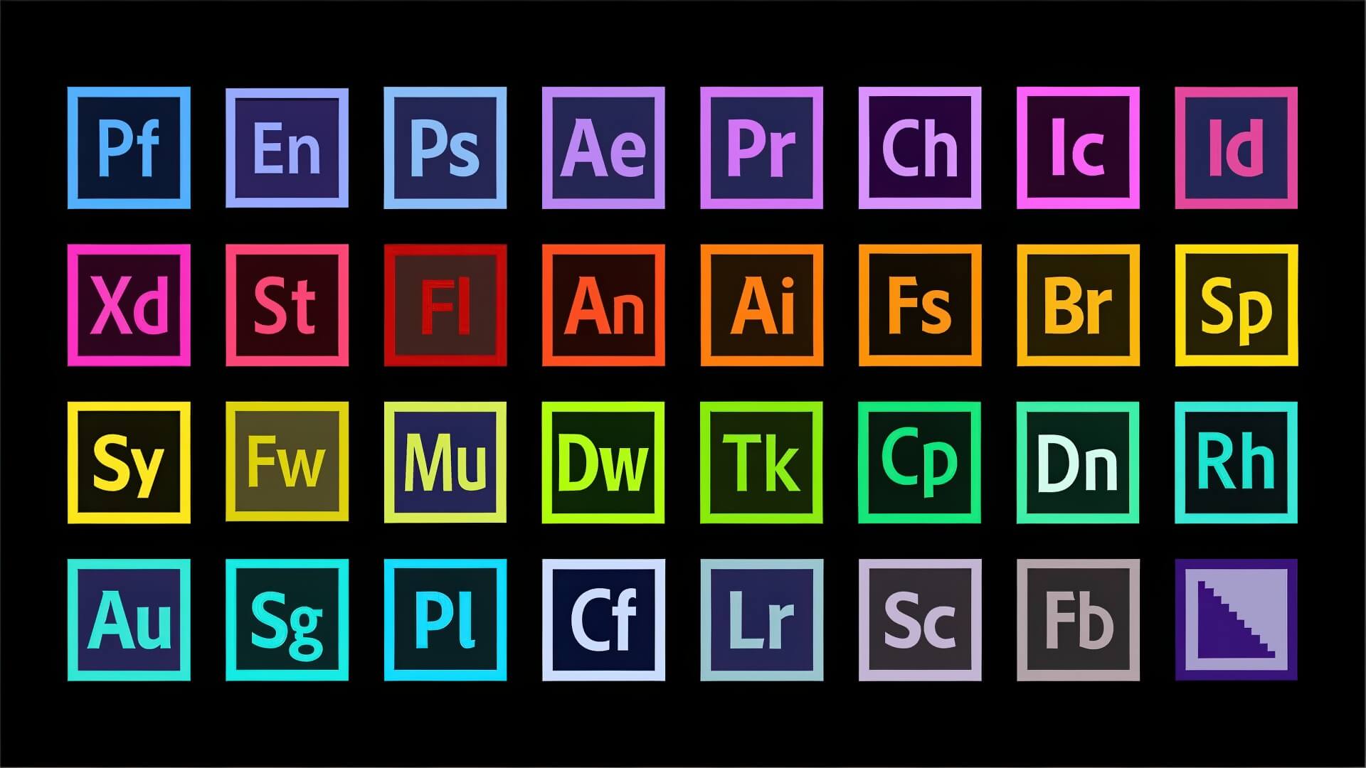 Adobe Creative Cloud All Apps - Trọn bộ 20 ứng dụng sáng tạo chuyên nghiệp