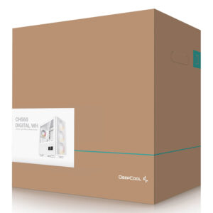 Deepcool CH560 DIGITAL WH High airflow E ATX Case H14 Deepcool CH560 DIGITAL WH - High-airflow E-ATX Case
