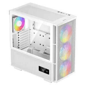 Deepcool CH560 DIGITAL WH High airflow E ATX Case H3 Deepcool CH560 DIGITAL WH - High-airflow E-ATX Case