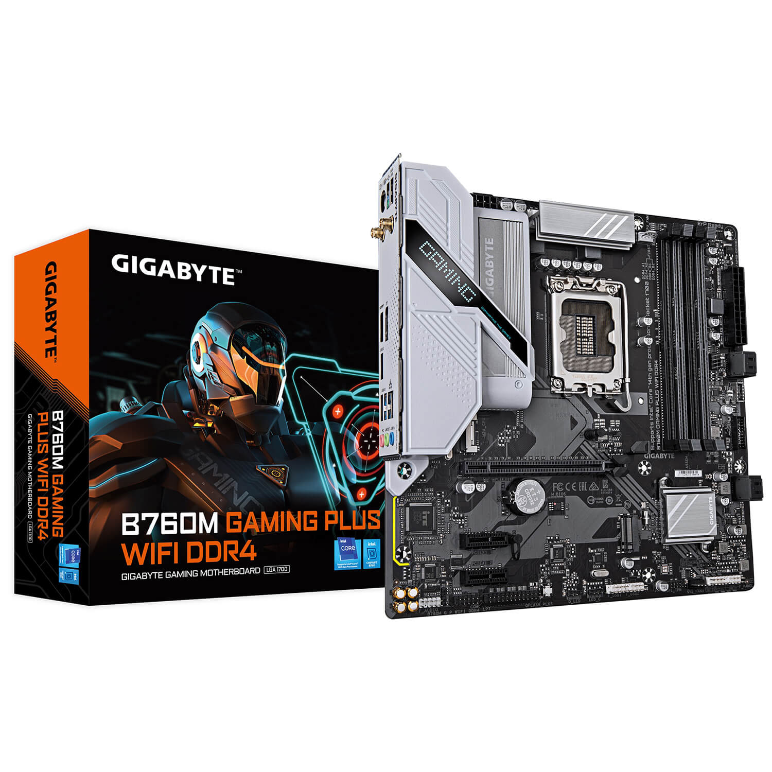 Gigabyte B760M GAMING PLUS WIFI DDR4 Socket 1700 H1 Gigabyte B760M GAMING PLUS WIFI DDR4 - Socket 1700