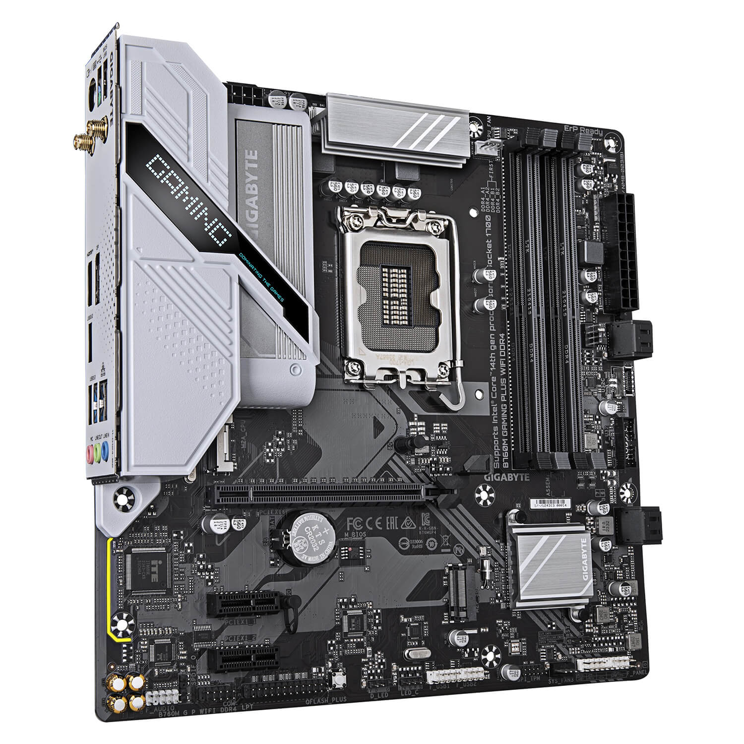 Gigabyte B760M GAMING PLUS WIFI DDR4 Socket 1700 H3 Gigabyte B760M GAMING PLUS WIFI DDR4 - Socket 1700 - Ảnh 3