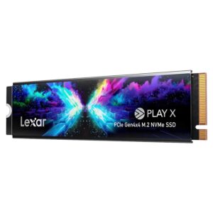 Lexar PLAY X 2TB - M.2 2280 PCIe Gen4x4 NVMe SSD
