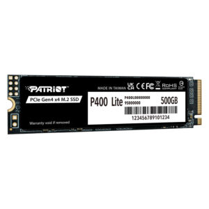 Patriot P400 Lite 500GB M.2 2280 PCIe Gen4x4 NVMe SSD H2 Patriot P400 Lite 500GB - M.2 2280 PCIe Gen4x4 NVMe SSD