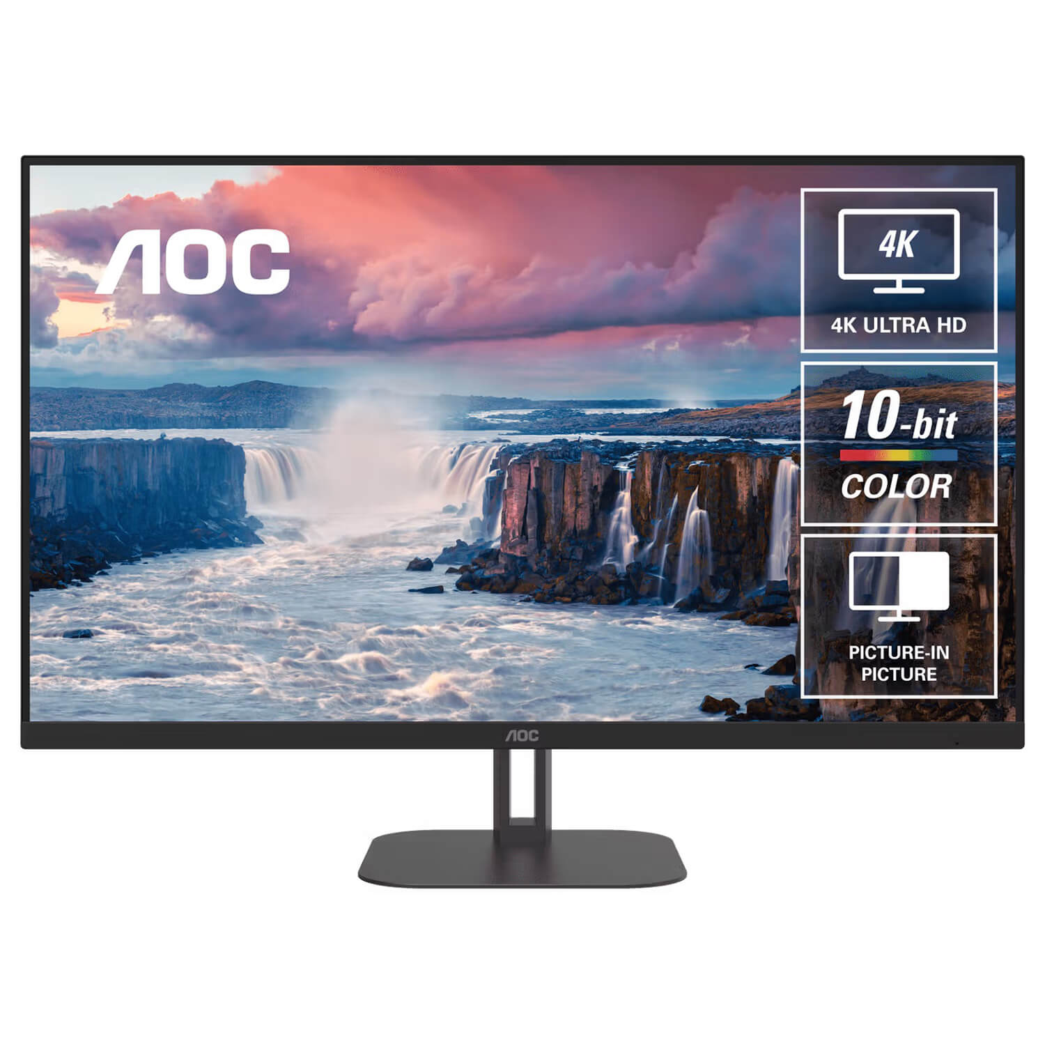AOC U32V5N74 32 inch UHD VA 60Hz 4ms H1 AOC U32V5N/74 - 32 inch UHD VA | 60Hz | 4ms