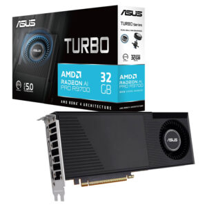 ASUS TURBO Radeon™ AI PRO R9700 - 32GB GDDR7