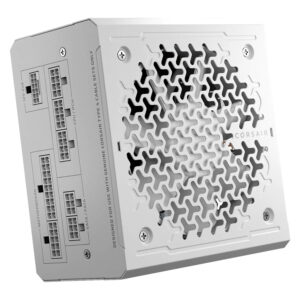 Corsair RM850e White - ATX 3.1 & PCIe 5.1 - 850W Cybenetics Gold - Fully Modular Low-Noise ATX Power Supply