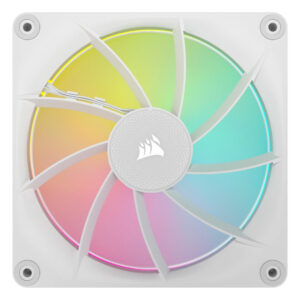 Corsair iCUE LINK LX140 RGB White - 140mm PWM Fans Dual Kit