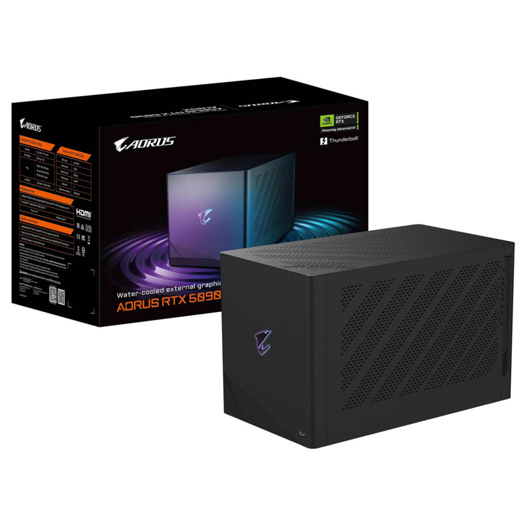 Gigabyte AORUS GeForce RTX™ 5090 AI BOX 32GB GDDR7 - eGPU Thunderbolt™ 5
