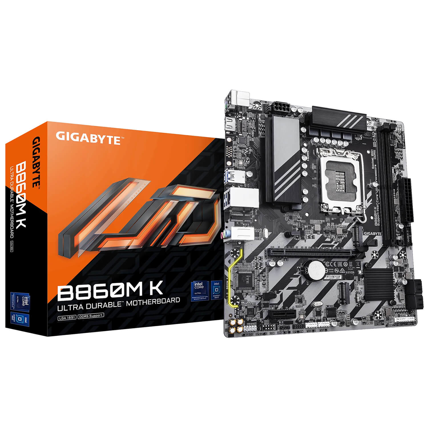 Gigabyte B860M K Socket 1851 H1 Gigabyte B860M K - Socket 1851