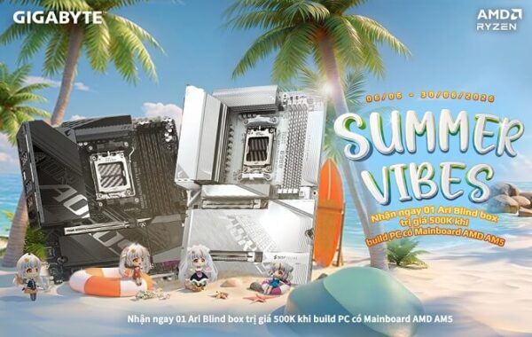 Gigabyte summer vibes AMD mobile Tân Doanh