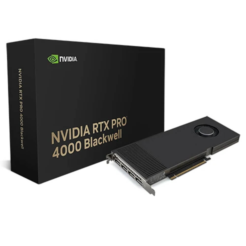 LEADTEK NVIDIA RTX PRO 4000 Blackwell 24GB GDDR7 H1 NVIDIA RTX™ PRO 4000 Blackwell 24GB GDDR7 ECC - Workstation Video Card