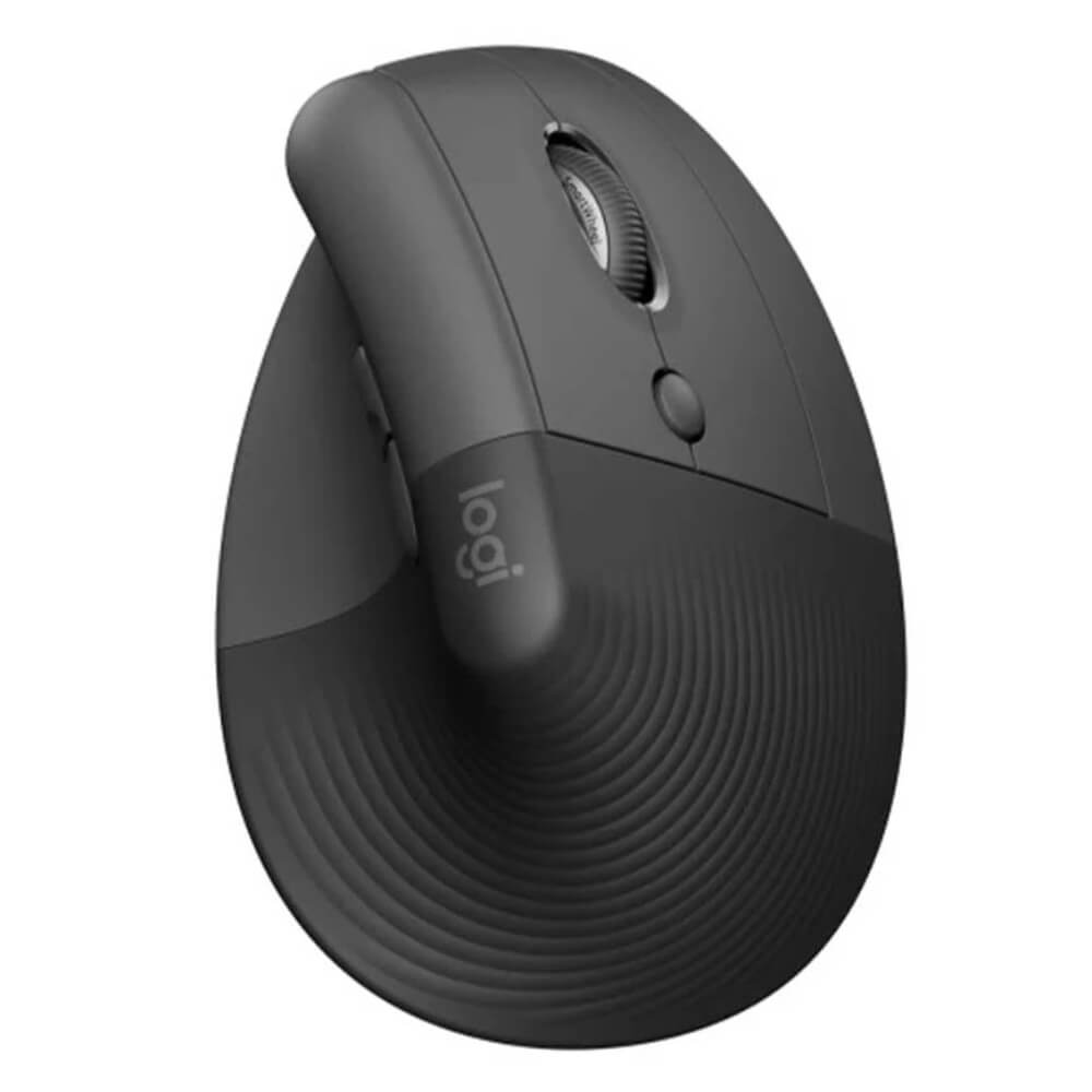 Logitech Lift Vertical Ergonomic Graphite Logitech Lift – Vertical Ergonomic Wireless Mouse - Ảnh 2