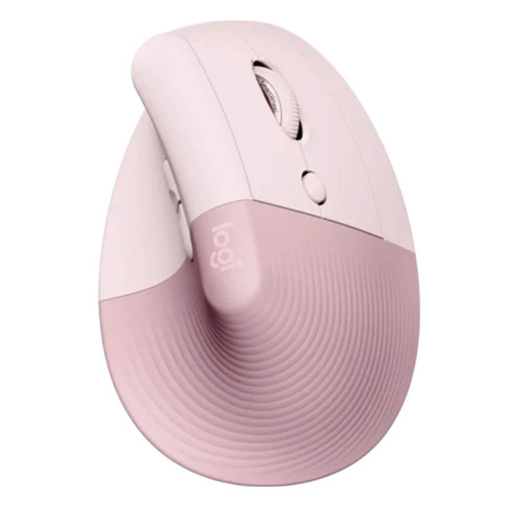 Logitech Lift Vertical Ergonomic Rose Logitech Lift – Vertical Ergonomic Wireless Mouse - Ảnh 4
