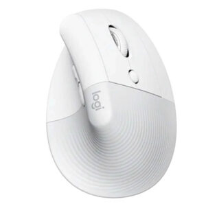 Logitech Lift Vertical Ergonomic White Logitech Lift – Vertical Ergonomic Wireless Mouse