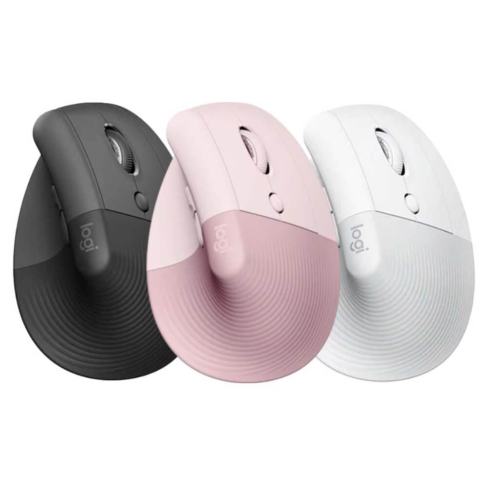 Logitech Lift Vertical Ergonomic Logitech Lift – Vertical Ergonomic Wireless Mouse