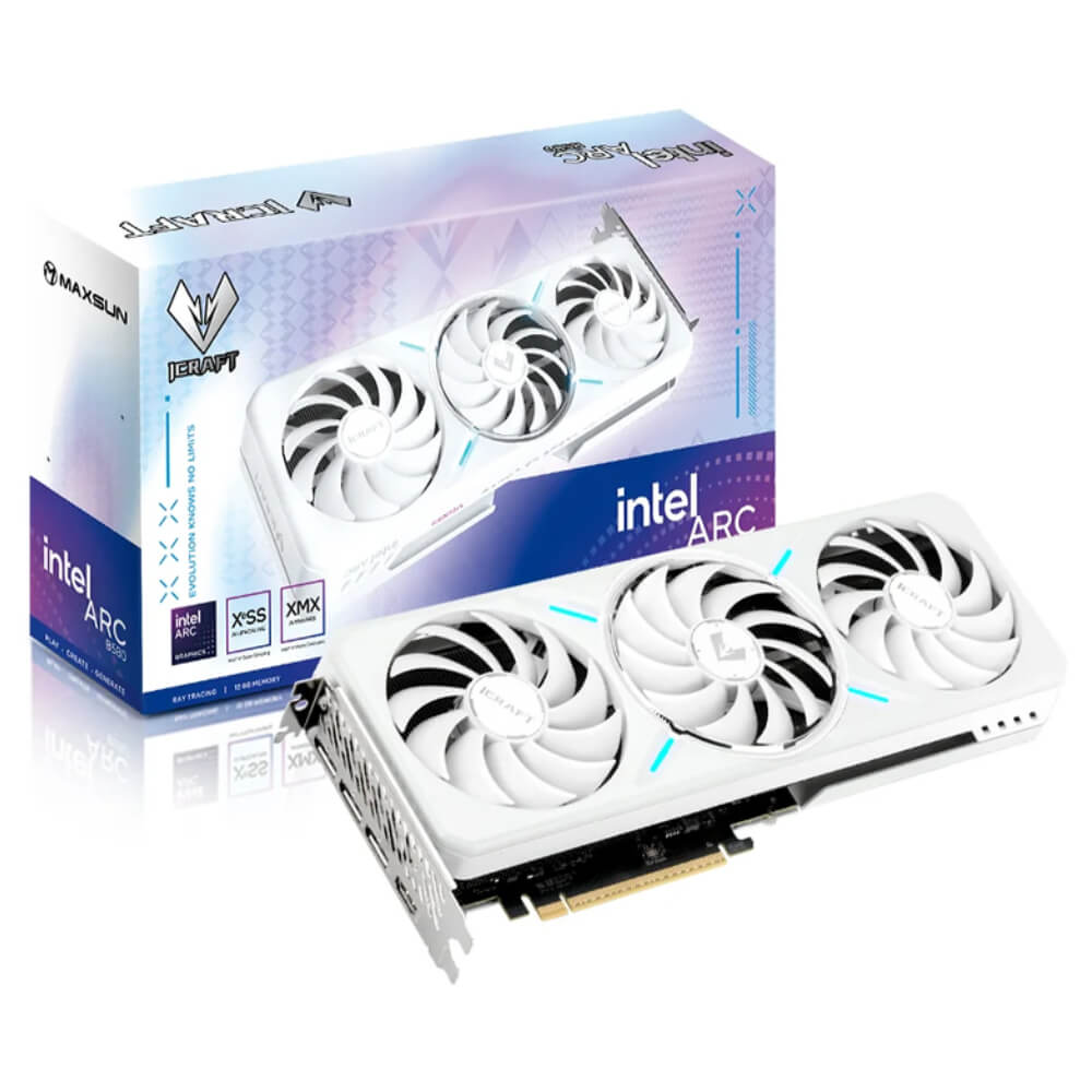 MAXSUN MS Intel ARC B580 iCraft 12G H1 MAXSUN MS-Intel ARC B580 iCraft 12G - 12GB GDDR6