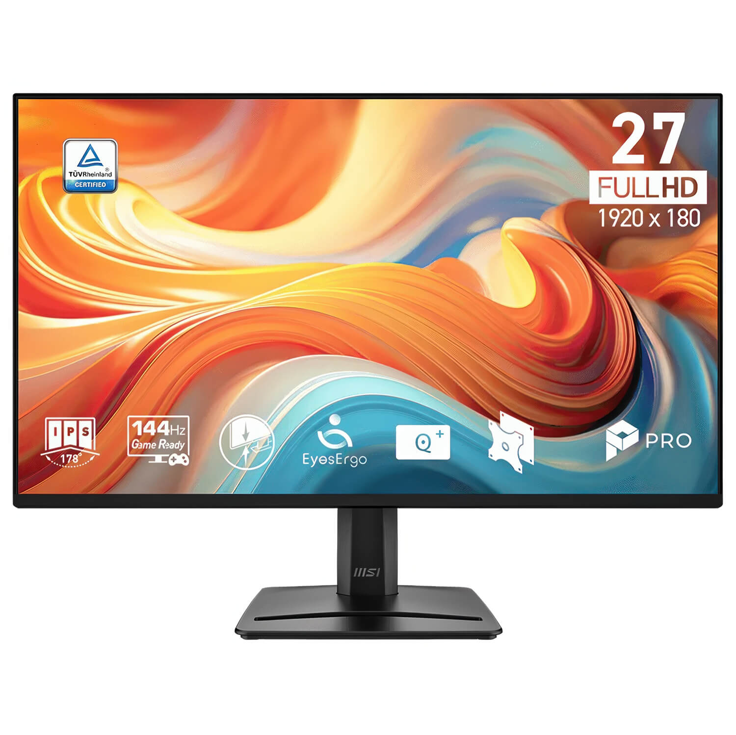 MSI PRO MP275 E14L 27 inch FHD IPS 144Hz 1ms Monitor H1 MSI PRO MP275 E14L - 27 inch FHD IPS | 144Hz | 1ms | Monitor