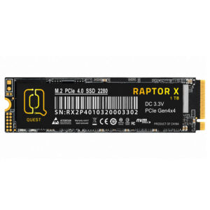 McQuest Digital Raptor X 1TB - M.2 NVME PCIe 4.0 x4 SSD
