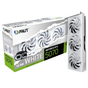 Palit GeForce RTX™ 5070 White OC - 12GB GDDR7