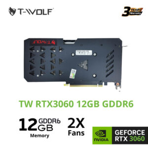 T Wolf Rtx3060 12G D6 Dual H4 T-WOLF RTX 3060 DUAL 12GB GDDR6