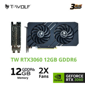 T Wolf Rtx3060 12G D6 Dual H5 T-WOLF RTX 3060 DUAL 12GB GDDR6