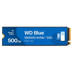 WD BLUE SN5000 500GB WDS500G4B0E - M2 PCIe NVMe Gen 4×4 SSD