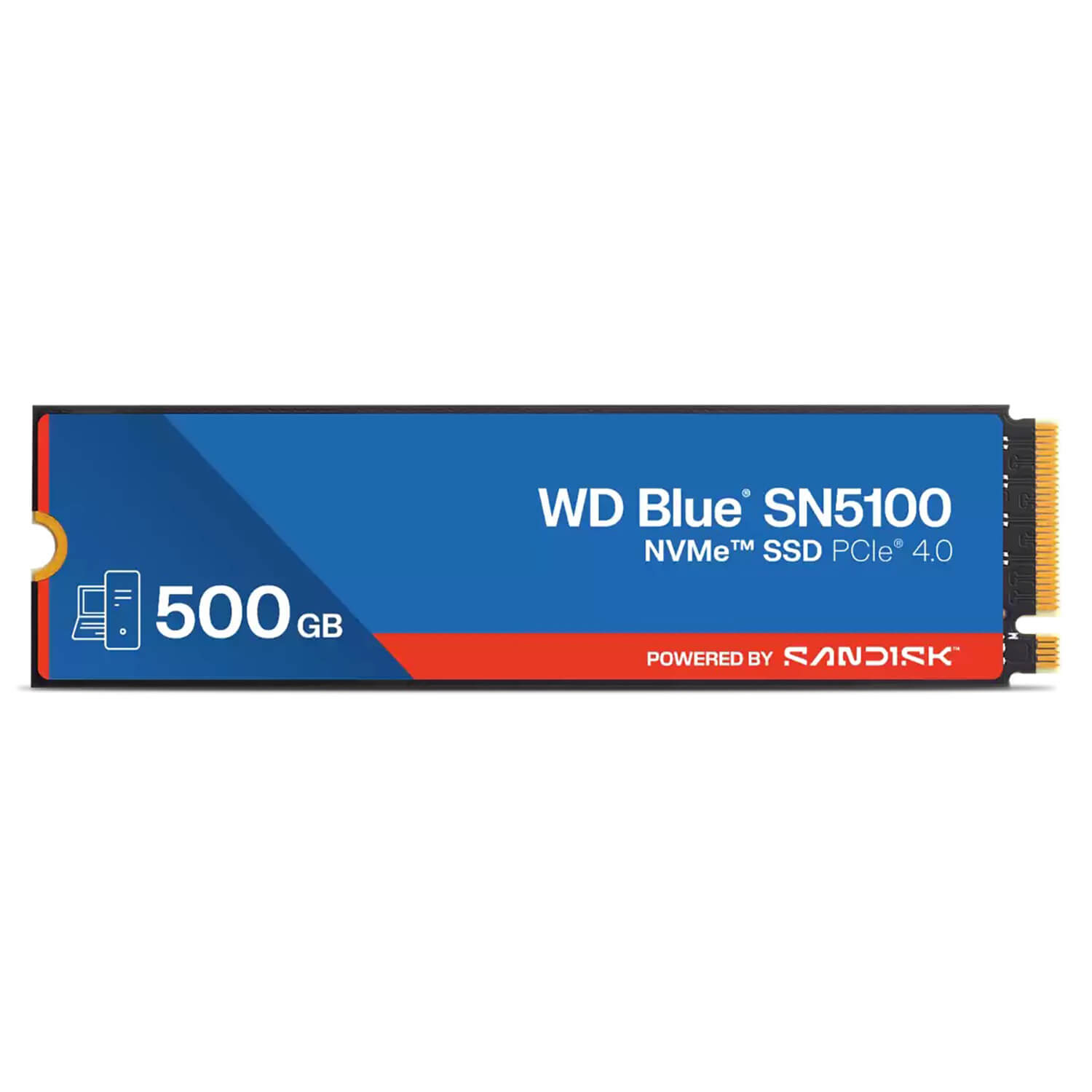 WD BLUE SN5100 500GB WDS500G5B0E M2 PCIe NVMe Gen 4×4 SSD H1 WD BLUE SN5100 500GB WDS500G5B0E - M2 PCIe NVMe Gen 4×4 SSD