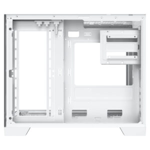 XIGMATEK AQUA ML Arctic Micro ATX Tower Case No Fan H7 XIGMATEK AQUA ML Arctic - Micro-ATX Tower Case (No Fan)