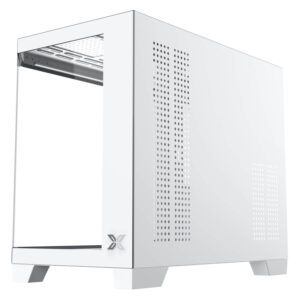 XIGMATEK AQUA MS Arctic Micro ATX Tower Case No Fan H4 XIGMATEK AQUA MS Arctic - Micro-ATX Tower Case (No Fan)