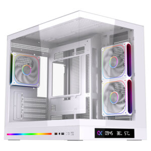 XIGMATEK M DGT 3AF Arctic - Micro-ATX Tower Case (3 Fan ARGB)